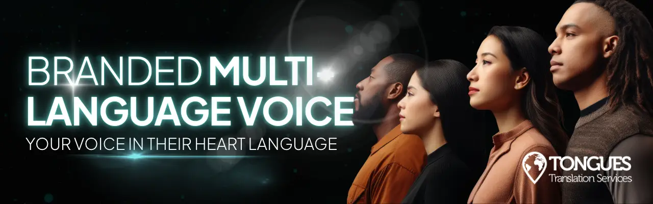 Branded Multi-Language Voice Creation - Tongues Translation Services